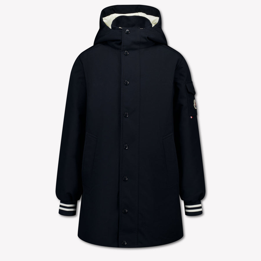 Moncler Ever Kinder Jongens Winterjas In Navy