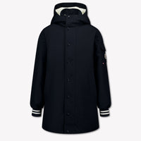Moncler Siempre más amable Chicos Abrigos de invierno en Navy