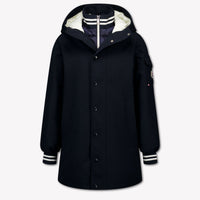 Moncler Siempre más amable Chicos Abrigos de invierno en Navy