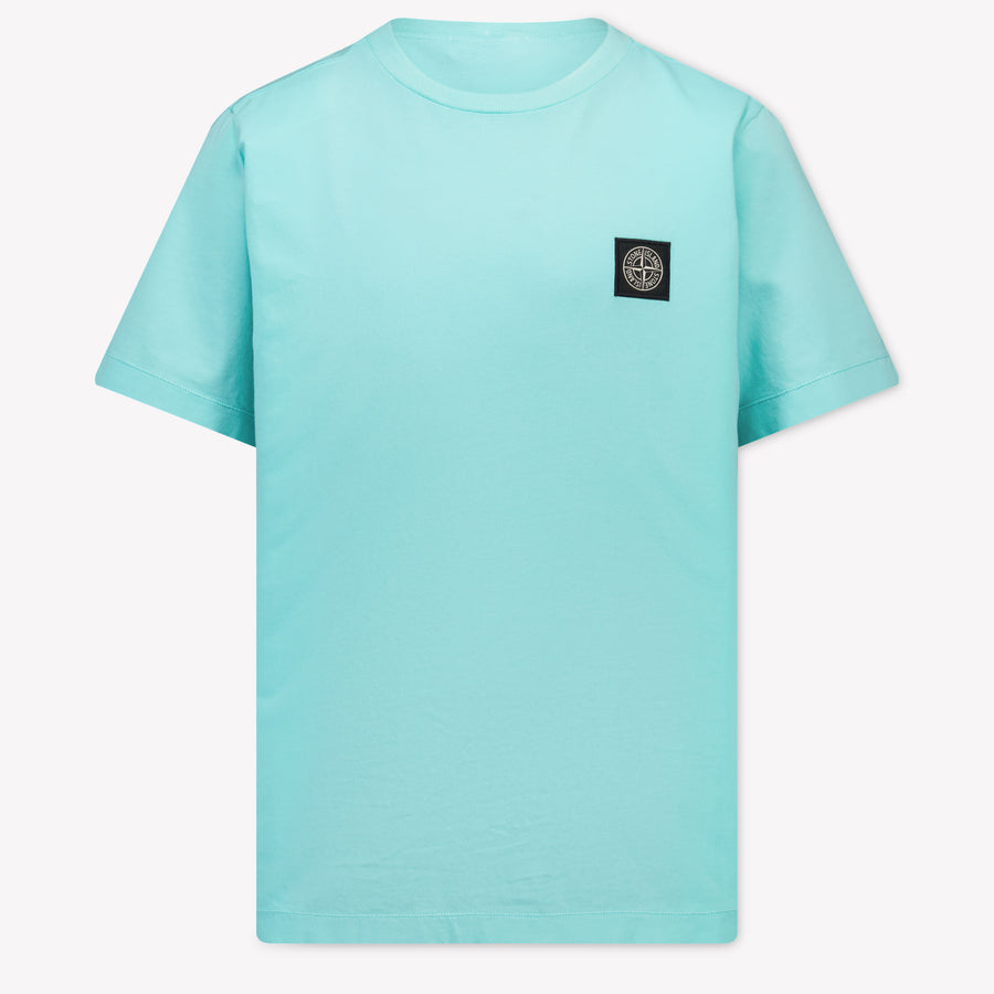 Stone Island Kids Boys T-Shirt In Mint