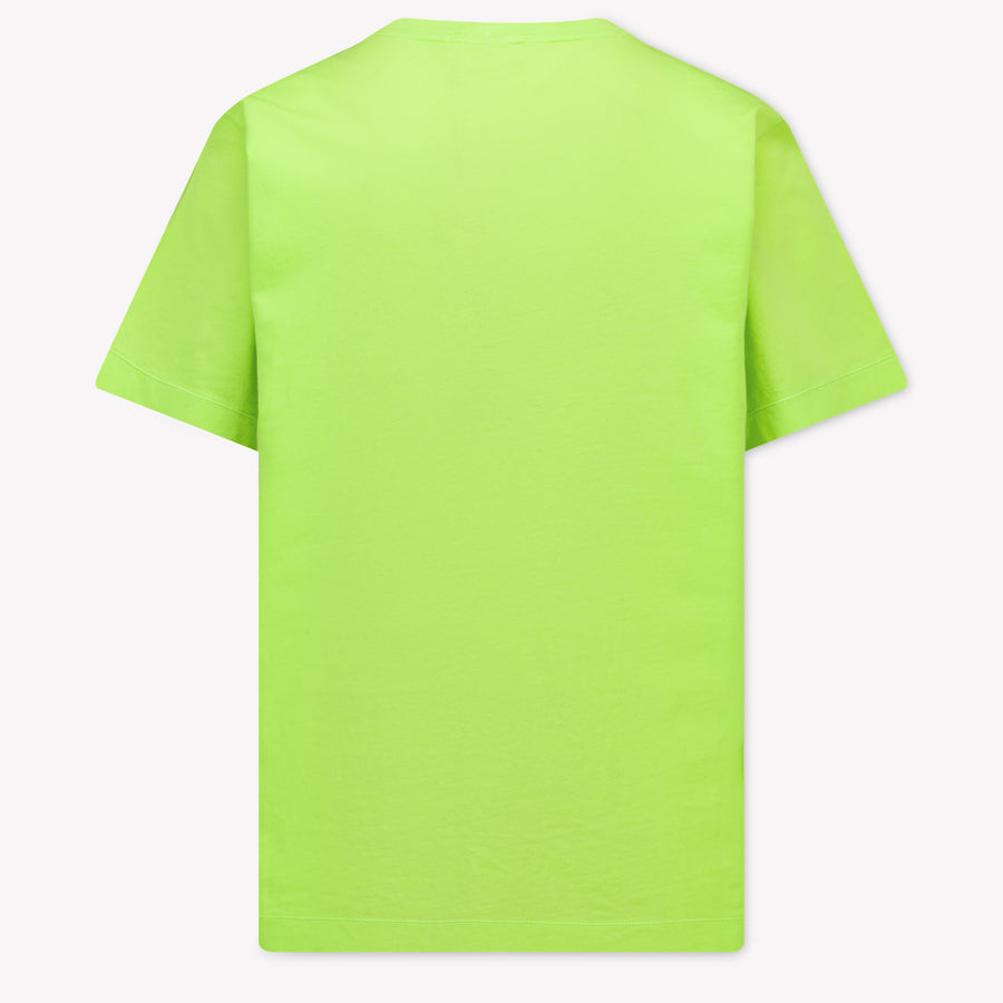 Stone Island Enfants Garçons T-shirt en chaux