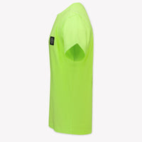 Stone Island Enfants Garçons T-shirt en chaux
