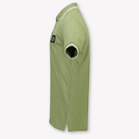 Stone Island Bambini Ragazzi Polo In Verde Oliva