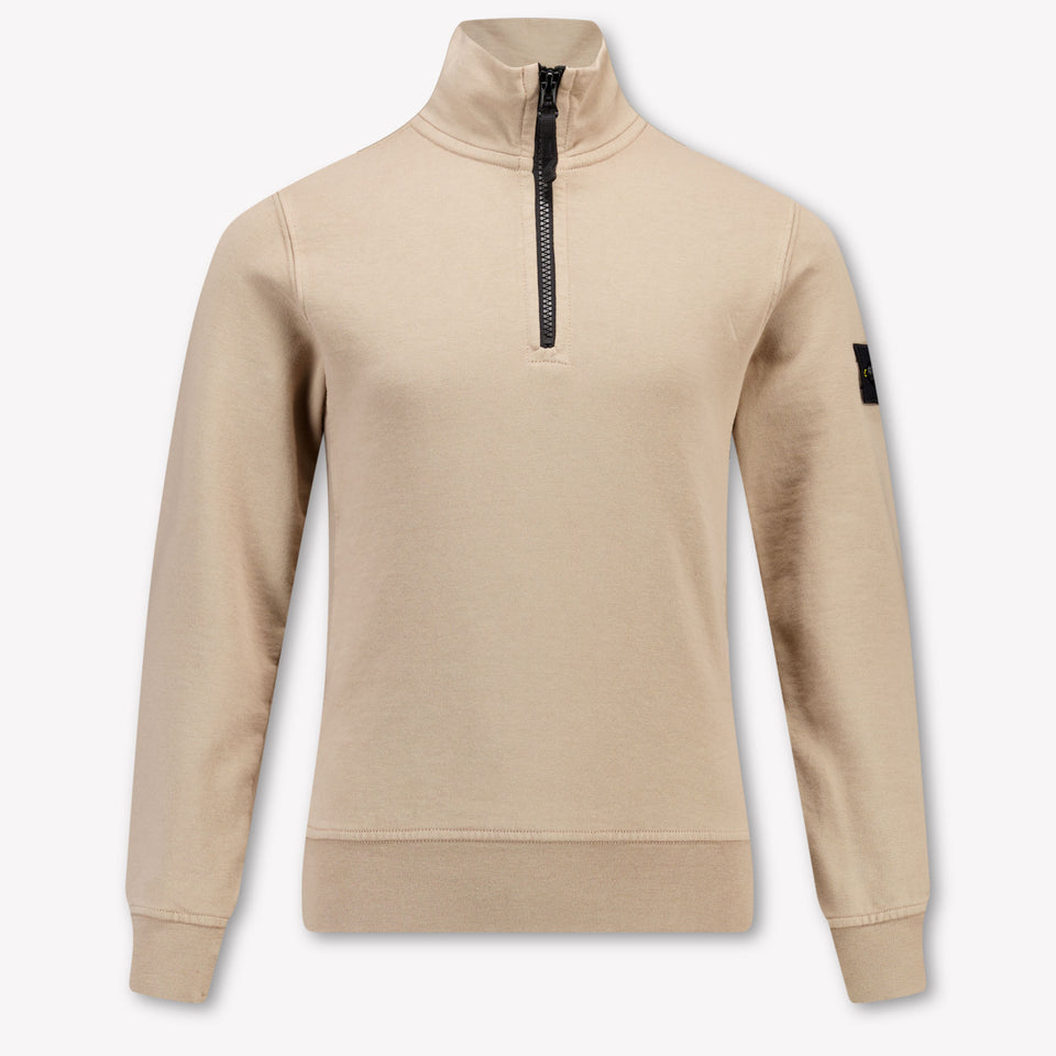 Stone Island Bambini Ragazzi Maglione dentro Grigio Chiaro