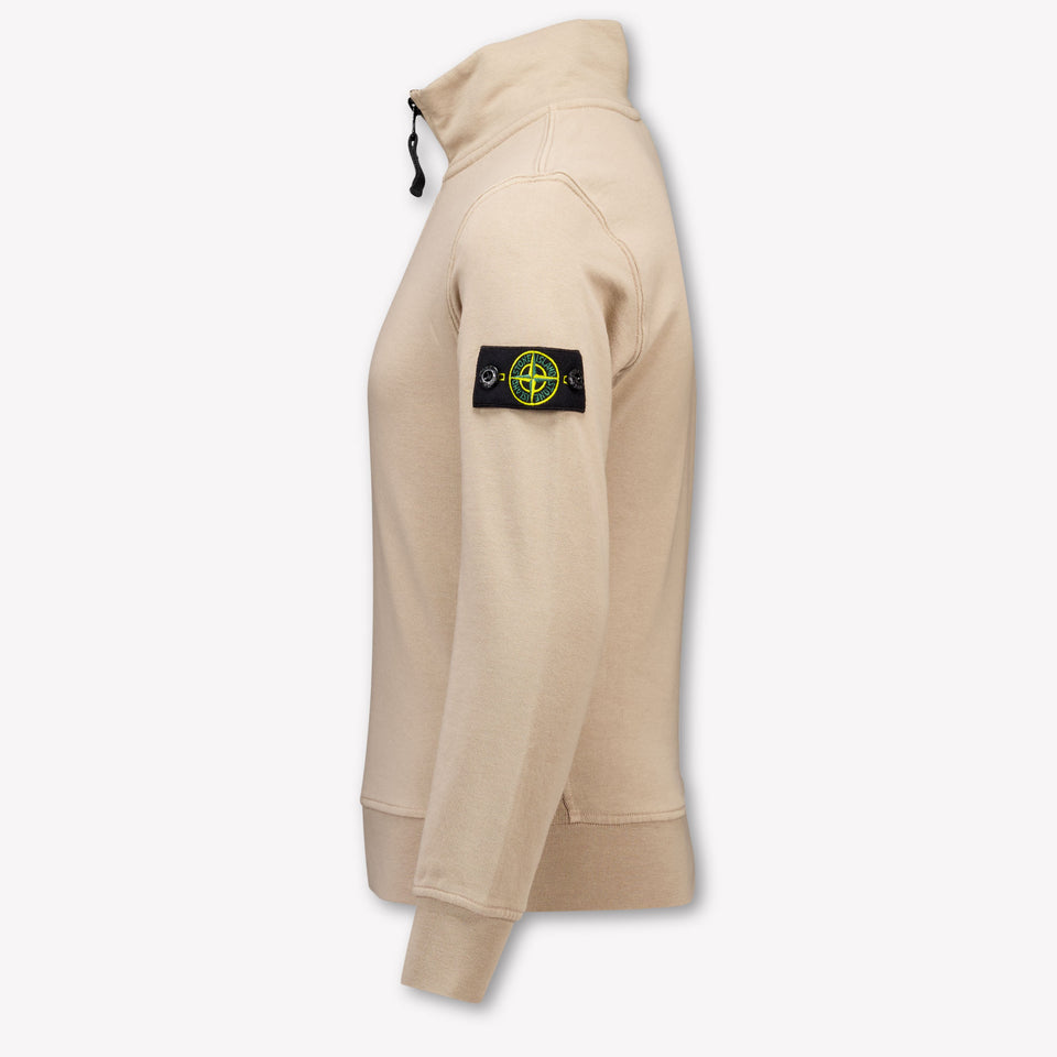 Stone Island Bambini Ragazzi Maglione dentro Grigio Chiaro