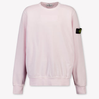 Stone Island Enfants Garçons Pull en Rose