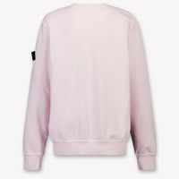 Stone Island Kinder Jungen Pullover rein Rosa