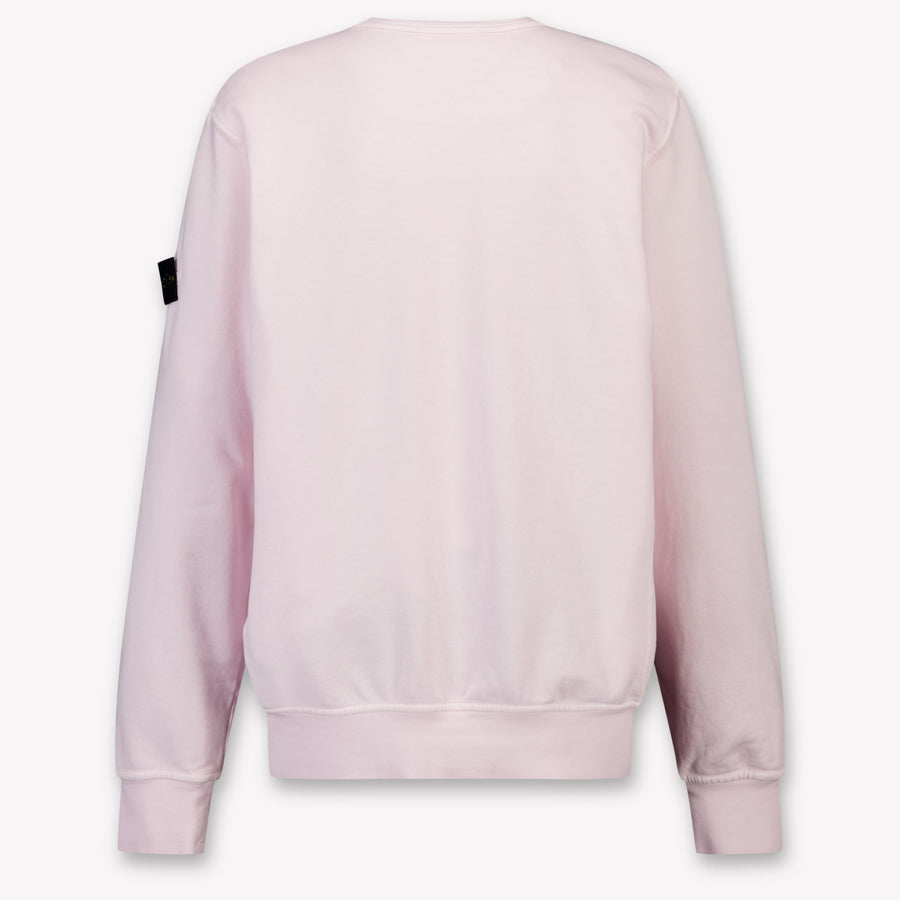 Stone Island Kinder Jungen Pullover rein Rosa