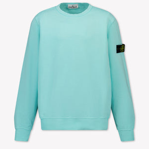 Stone Island Bambini Ragazzi Maglione dentro Turchese
