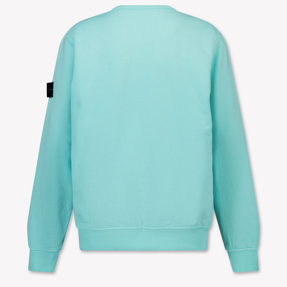 Stone Island Kinder Jongens Trui In Turquoise