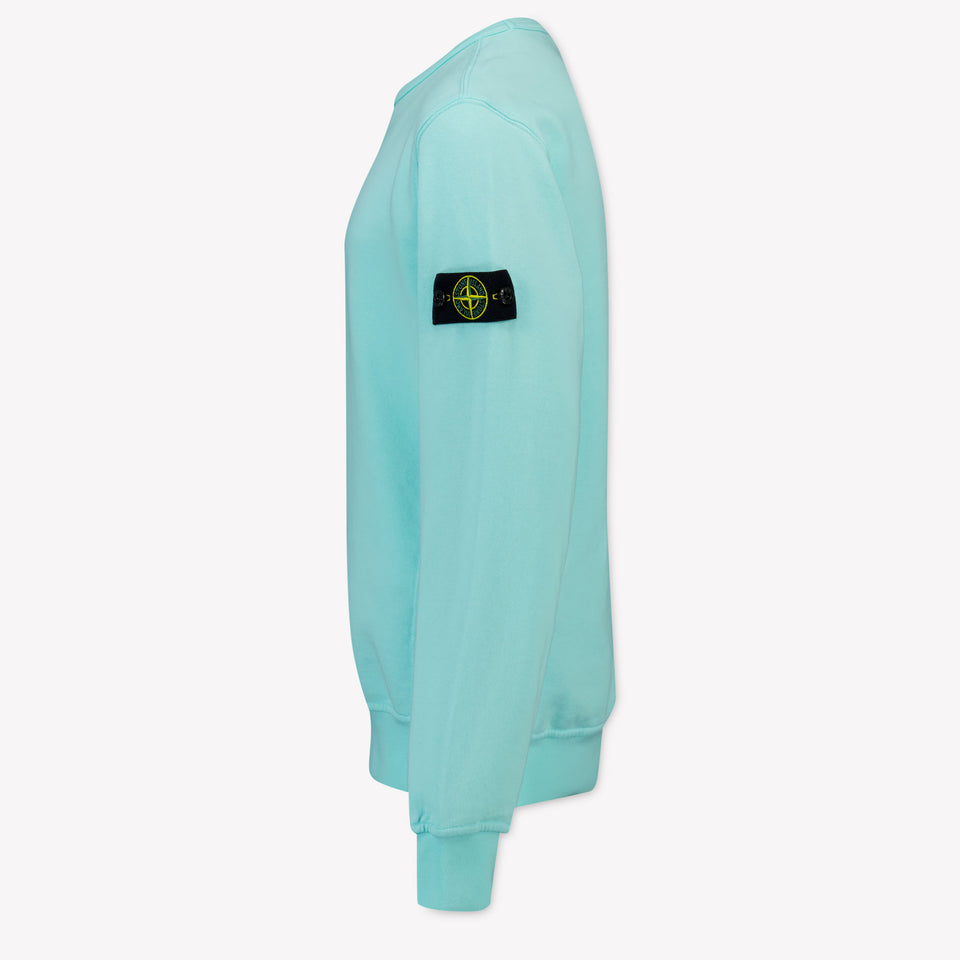 Stone Island Kinder Jongens Trui In Turquoise