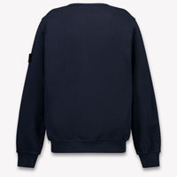 Stone Island Enfants Garçons Pull en Navy