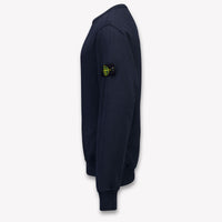 Stone Island Enfants Garçons Pull en Navy