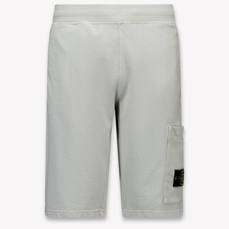 Stone Island Jungen Shorts in Hellgrau