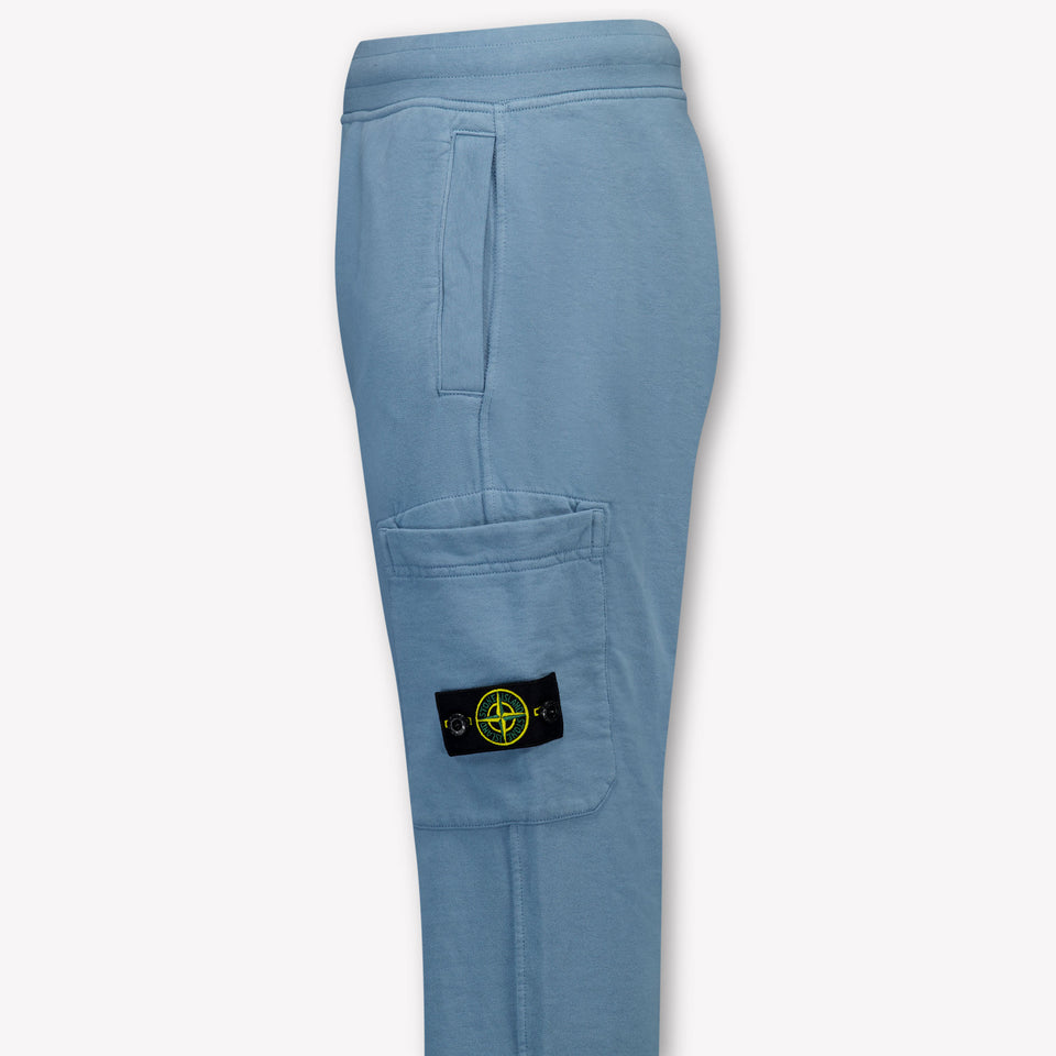 Stone Island niños Chicos pantalones en Azul Claro