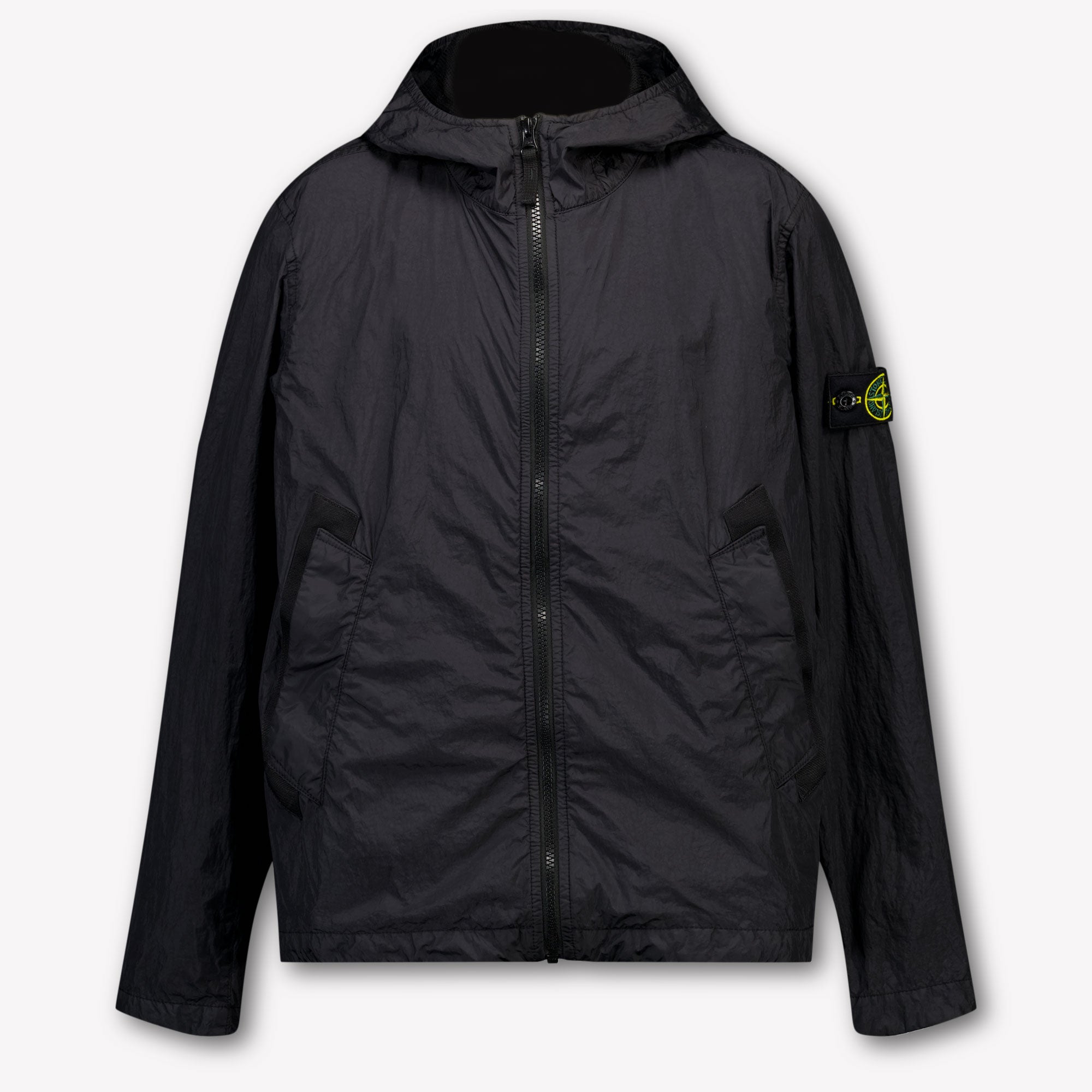 Stone Island Kinder Jungen Sommerjacke In Schwarz
