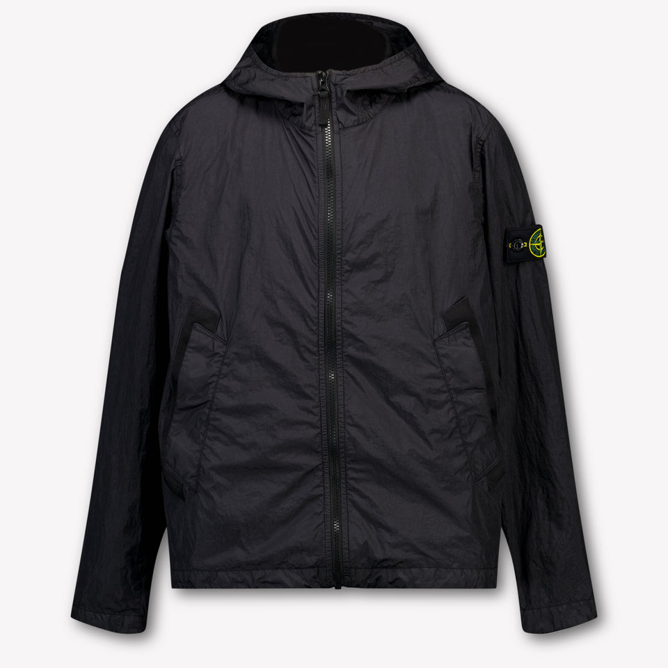 Stone Island Bambini Ragazzi Giacca estiva Nero