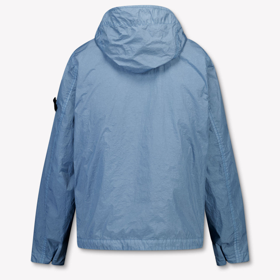 Stone Island Kids Boys Summer jacket In Light Blue