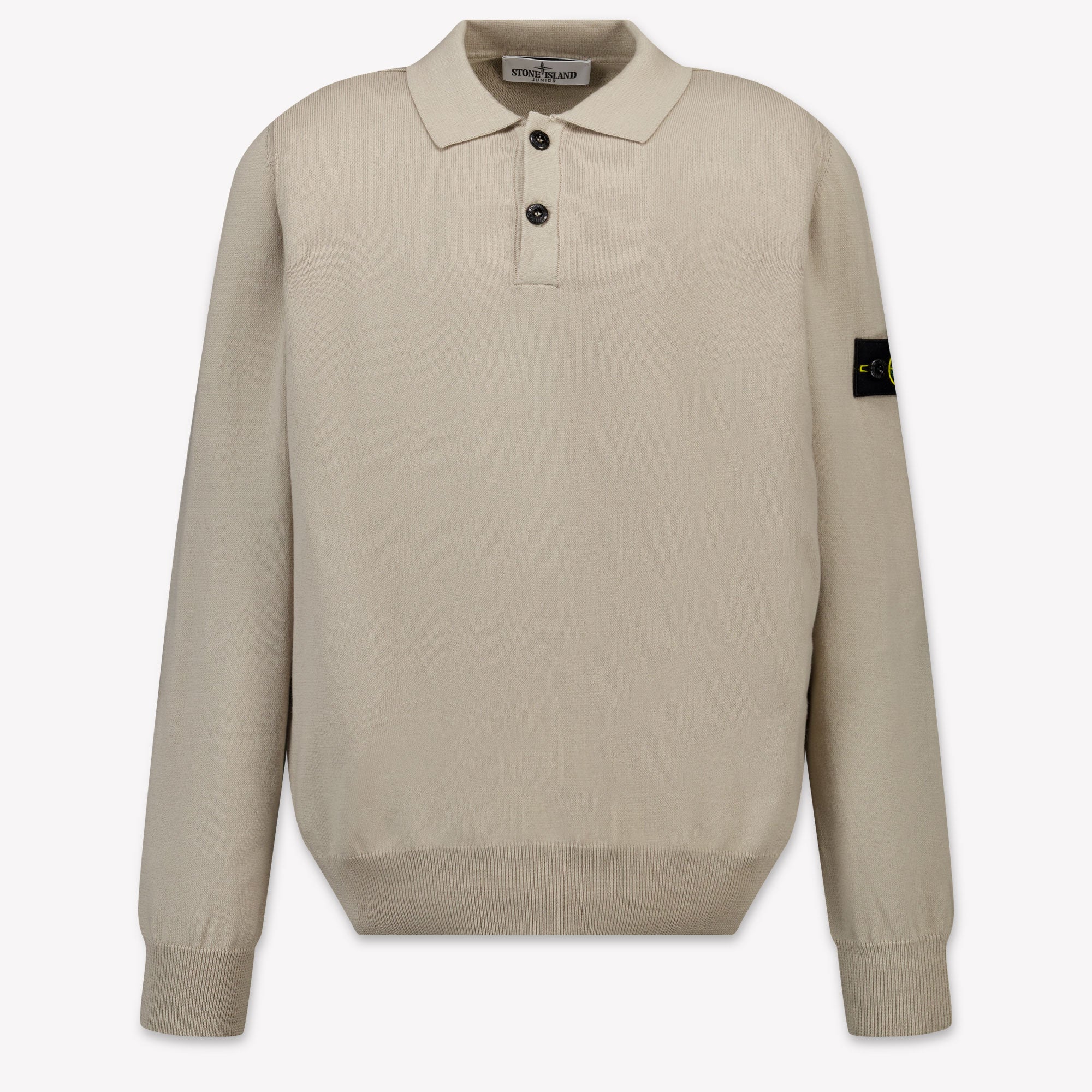 Stone Island Enfants Garçons Pull en Gris Clair