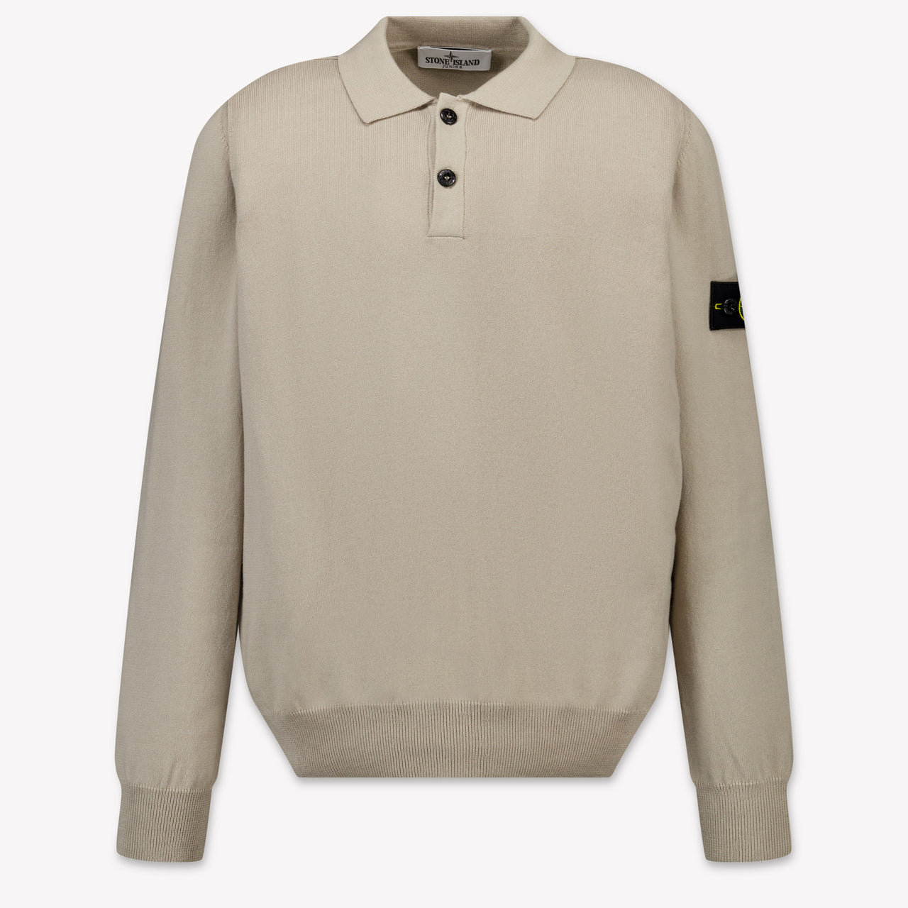 Stone Island Kinder Jungen Pullover rein Hellgrau