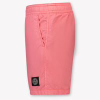 Stone Island Kinder Jongens Zwemkleding In Roze