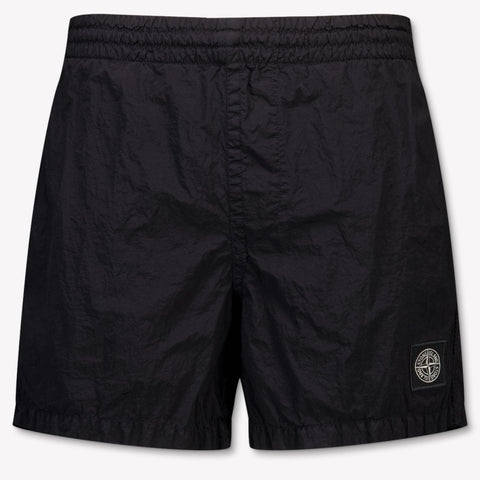Stone Island Kinder Jungen Bademode In Schwarz