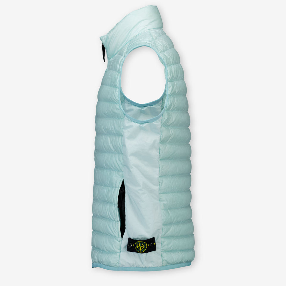Stone Island Enfants Garçons Bodywarmer Bleu Clair