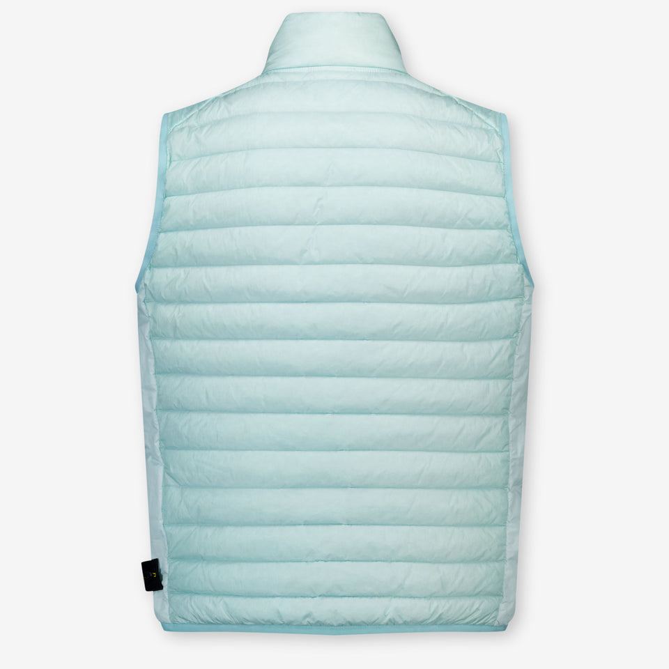 Stone Island Enfants Garçons Bodywarmer Bleu Clair