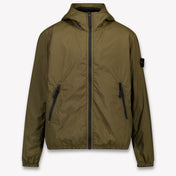 Stone Island Kids Boys Summer jacket In Army