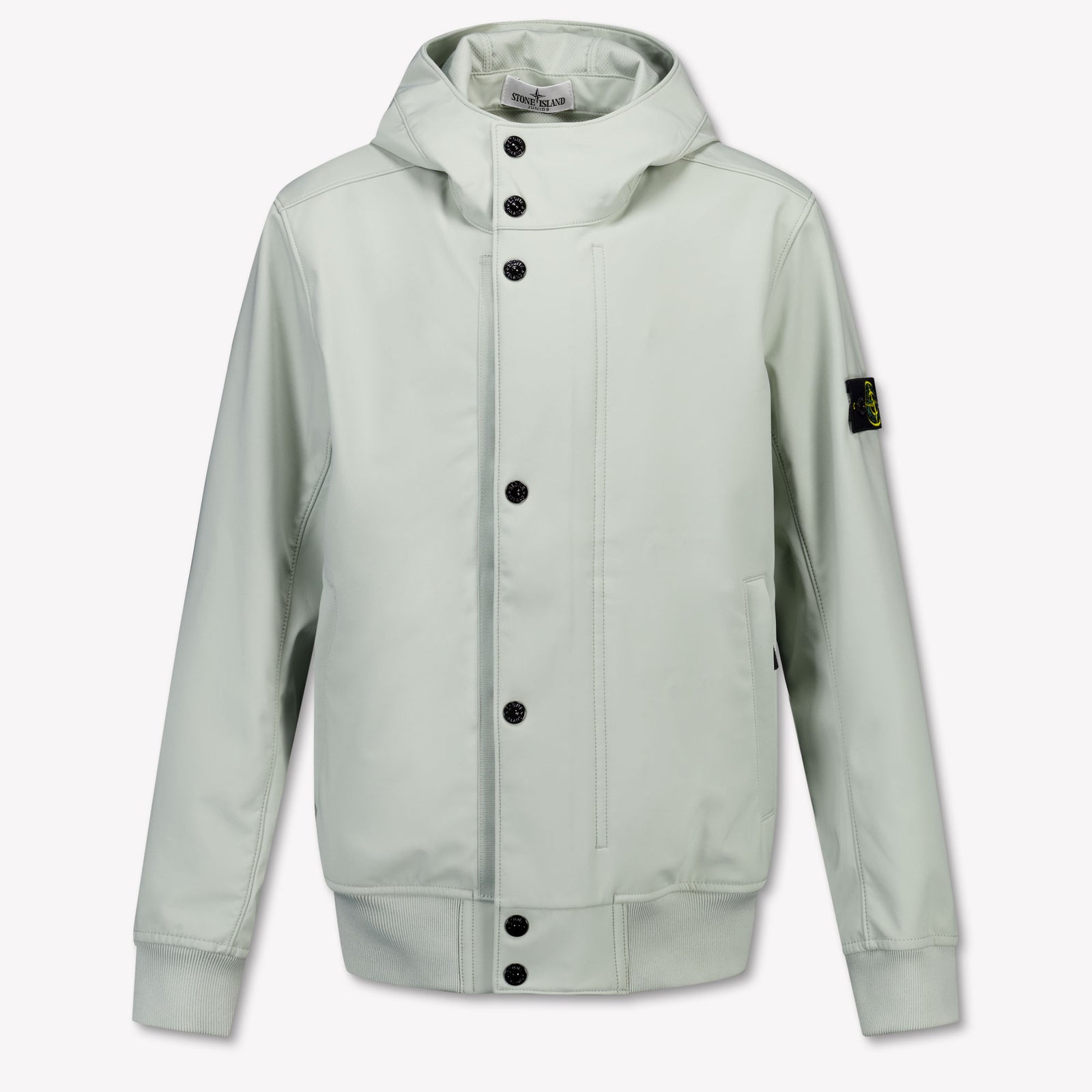 Stone Island Bambini Ragazzi In mezzo alla giacca Grigio