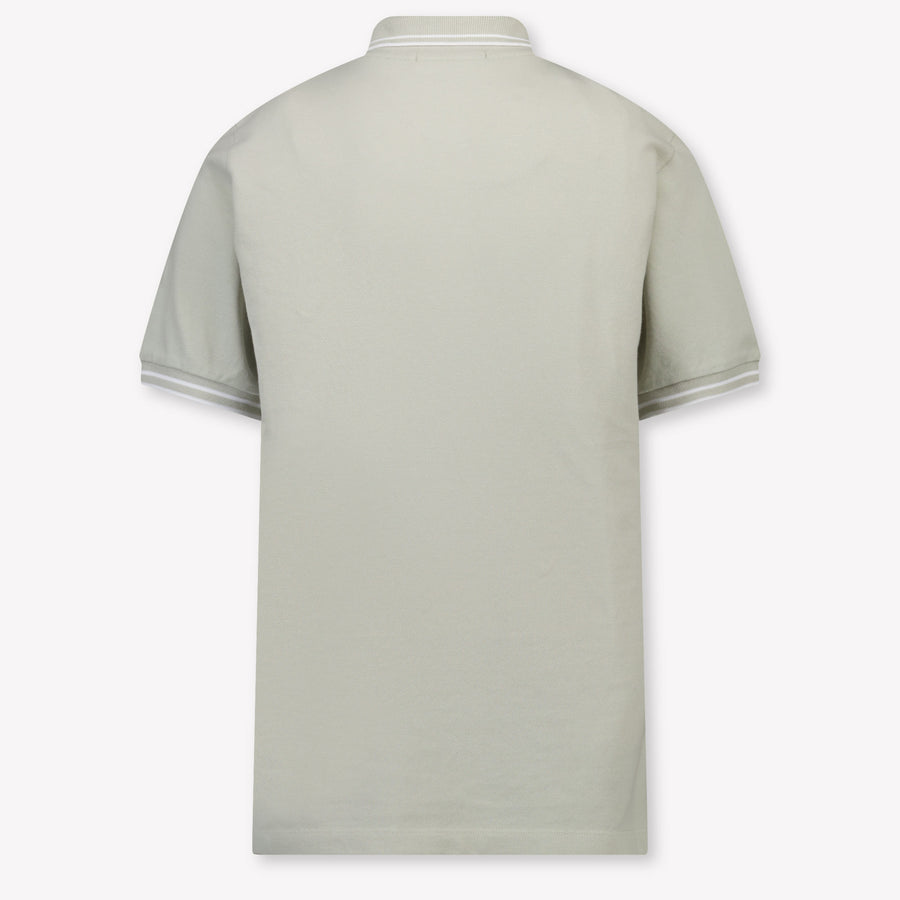 Stone Island Kinder Jungen Polo In Hellgrau