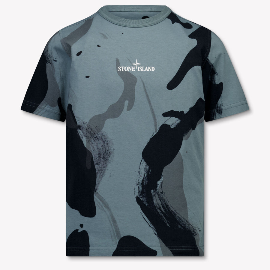 Stone Island Enfants Garçons T-shirt dans Armée