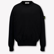 Stone Island niños Chicos suéter en Negro