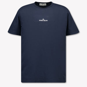 Stone Island Enfants Garçons T-shirt dans Navy