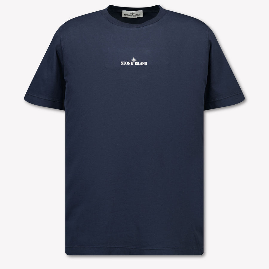 Stone Island Enfants Garçons T-shirt dans Navy