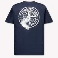 Stone Island Enfants Garçons T-shirt dans Navy