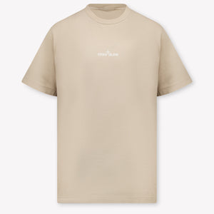 Stone Island Enfants Garçons T-shirt dans Sable