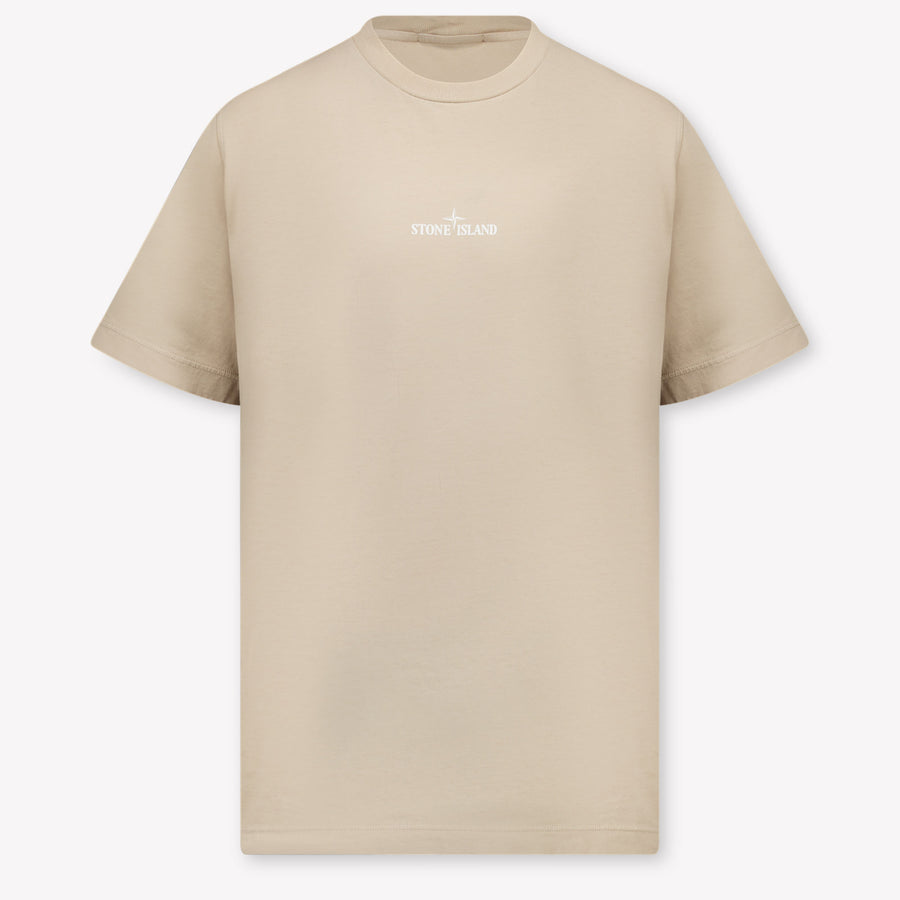 Stone Island Enfants Garçons T-shirt dans Sable