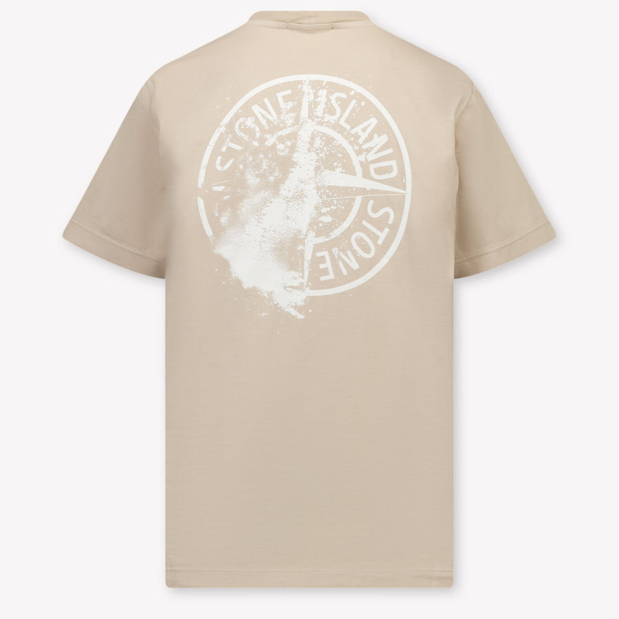Stone Island Enfants Garçons T-shirt dans Sable