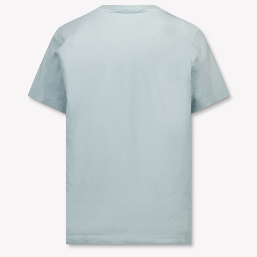 Stone Island Kinder Jungen T-Shirt In Hellblau