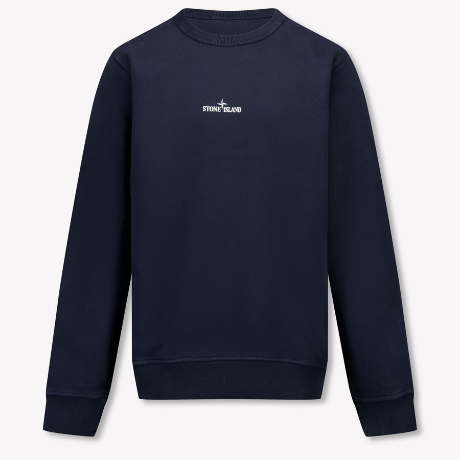 Stone Island Bambini Ragazzi Maglione dentro Navy