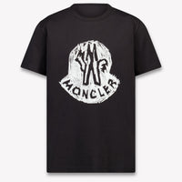 Moncler Kinder Jungen T-Shirt In Schwarz
