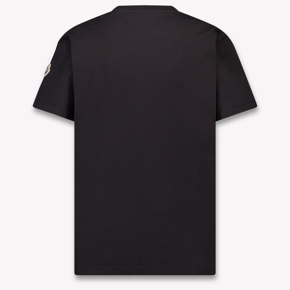 Moncler Kids Boys T-Shirt In Black