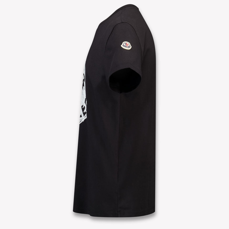 Moncler Kids Boys T-Shirt In Black