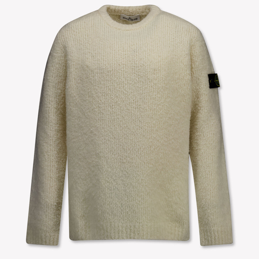 Stone Island Bambini Ragazzi Maglione dentro Off White