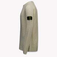 Stone Island niños Chicos suéter en Blanco Roto