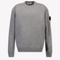Stone Island Enfants Garçons Pull en Anthracite