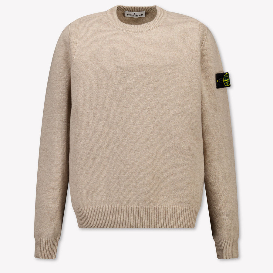 Stone Island Kinder Jungen Pullover rein Sand