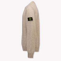 Stone Island Kinder Jungen Pullover rein Sand