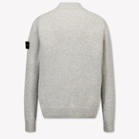 Stone Island Kinder Jungen Pullover Grau